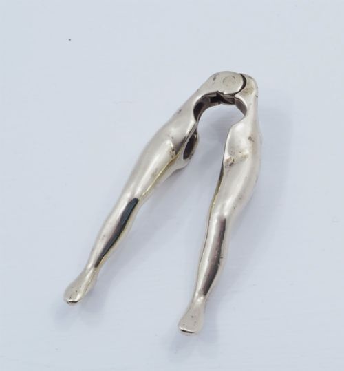 Good Pair of Ladies Leg Brass Nutcrackers