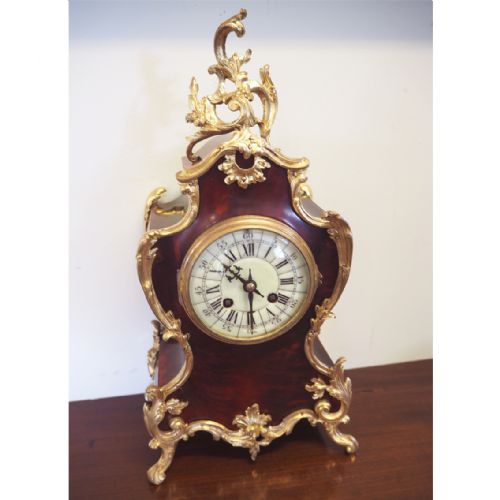 19th Century French Totoise-shell Clock