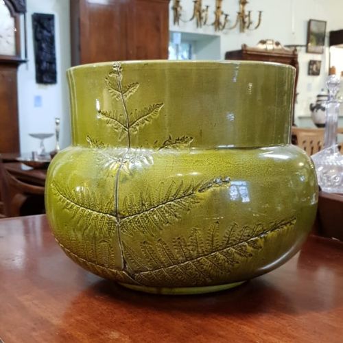 Rare Large Early Wemyss Fern Jardinere