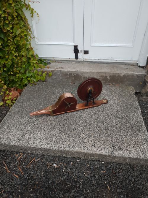 Georgian Mahogany & Copper Mechanical Bellows