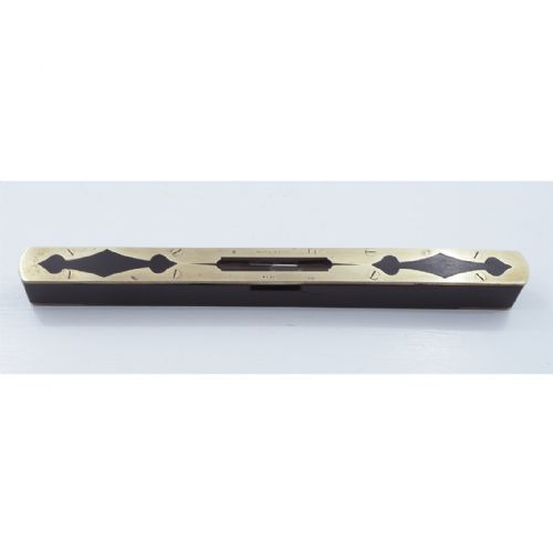 Highly Decorative Mathieson Ebony & Brass Level