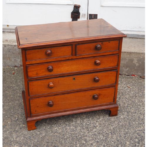 Early 19th Century Miniature Walnut Chest