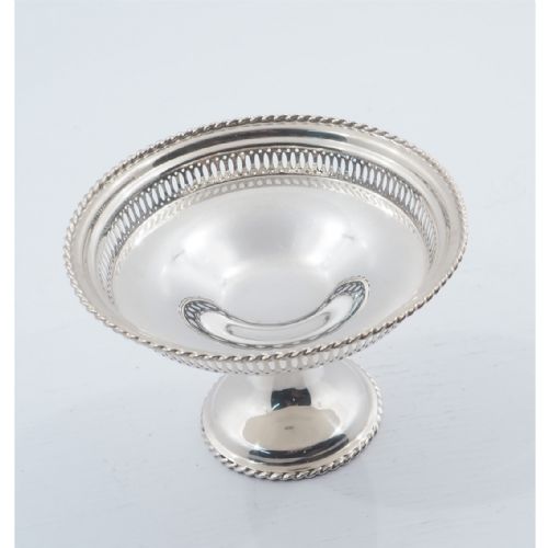 Pretty Silver Bonbon Dish. Birmingham 1922