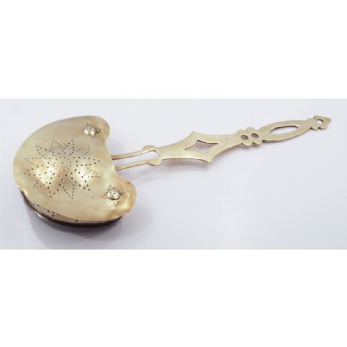 Georgian Brass Heart Chestnut Roaster