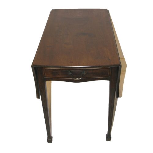 fig 1. GEORGE III MAHOGANY BUTTERFLY PEMBROKE TABLE