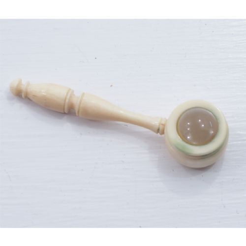 Gorgeous Miniature Ivory Magnifying Glass