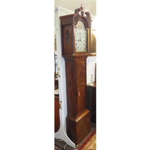 fig 2. EARLY SCOTTISH 8 DAY LONGCASE CLOCK