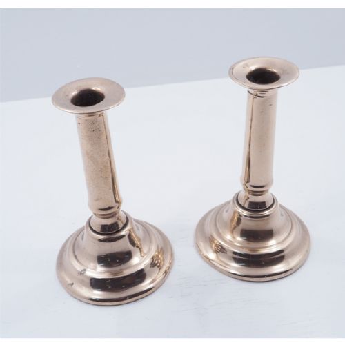 Fine Pair of Early 18th Century Candlesticks