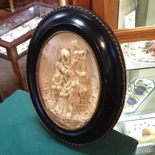Mid 19th Century French Religious Placque