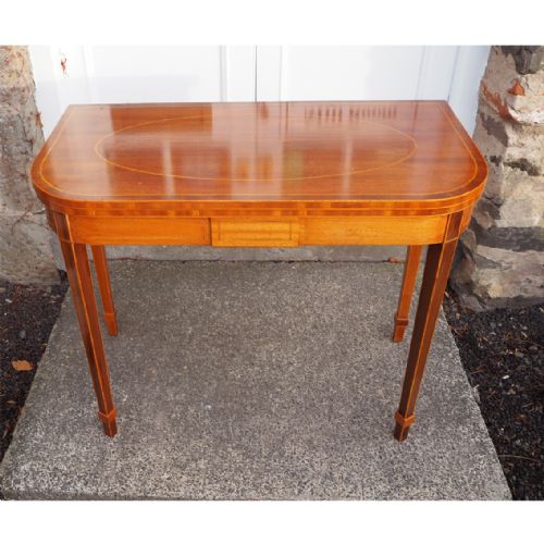 fig 2. FINE PAIR OF GEORGIAN STYLE TEA TABLES