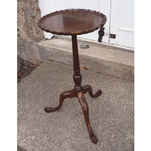 Chippendale Style Mahogany Lamp or Wine Table
