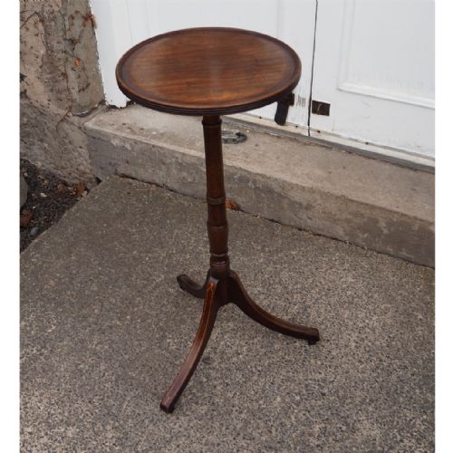 George III Mahogany Lamp Table