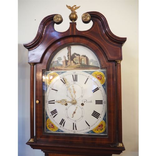 fig 1. EARLY 19th CENTURY SCOTTISH LONGCASE CLOCK