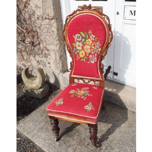 William IV Rosewood Nursing Chair