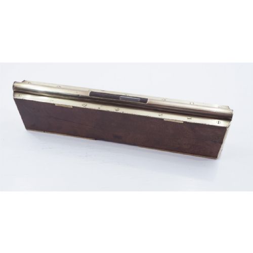 19th Century Walnut & Brass Sighting Level