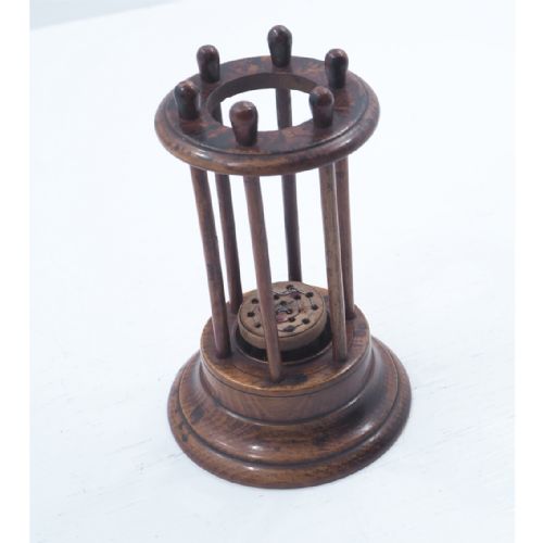 Rare Treen Miniature Hall Stick Stand