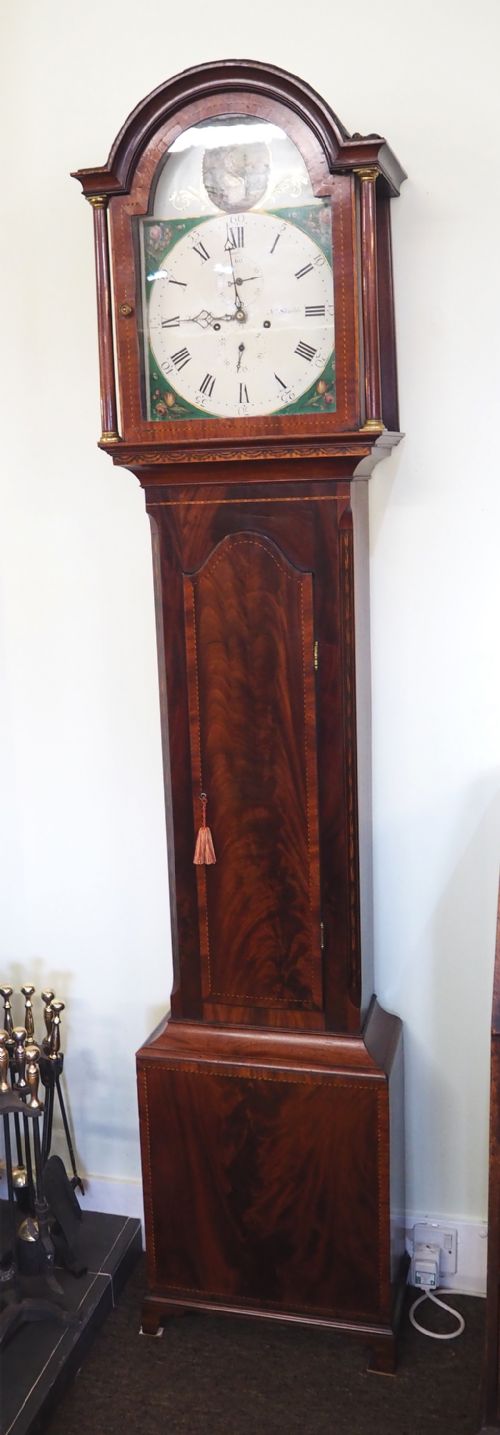 Late 18th Century Mahogany 8 Day Longcase