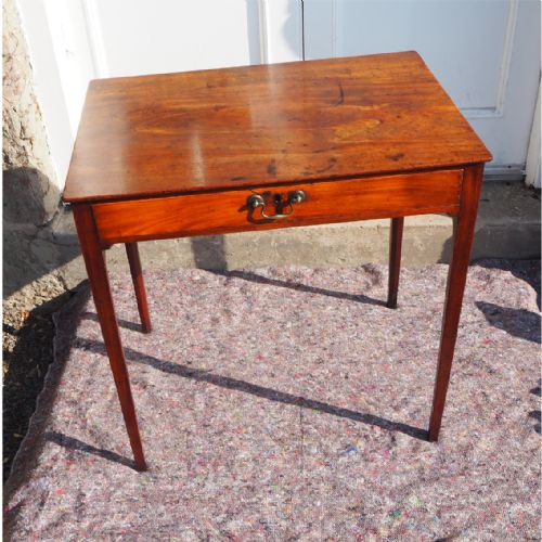 18th Century George 3rd Mahogany Side Table