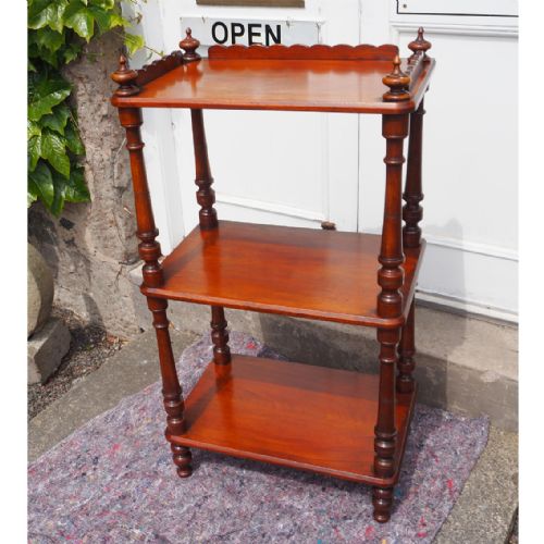 Mid 19th Century Scottish Mahogany Whatnot