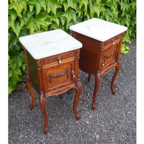 Good Pair of 19th Century French Bedsides