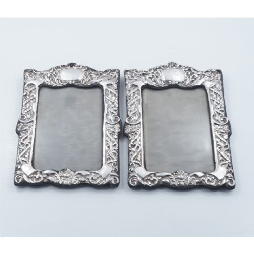 Good Pair of Edwardian Silver Photo Frames