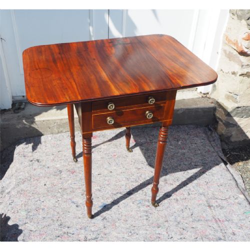 Georgian Mahogany Small Pembroke Type Table