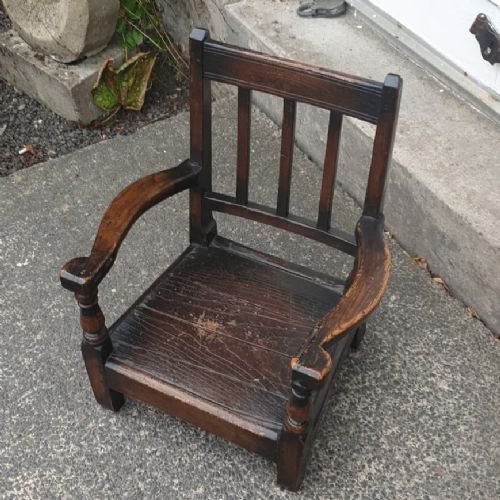 Gorgeous Scottish Vernacular Childs Chair