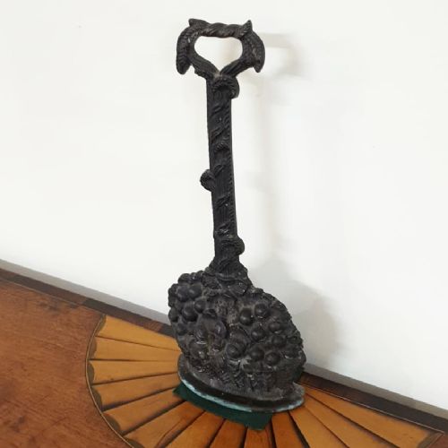 Good 19th Century Bronze Door Stop