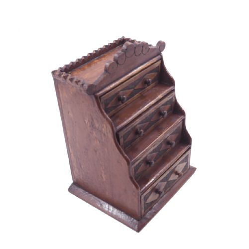 Scottish Vernacular "Folk Art" Spice Cabinet