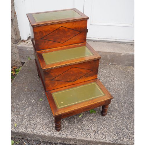 Fine Quality Georgian Style Library Steps