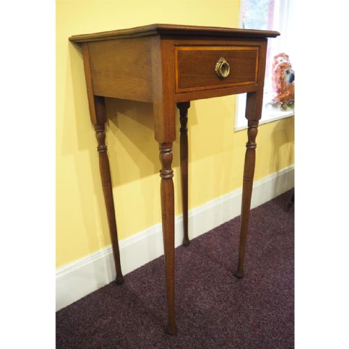Small Edwardian Mahogany Side Table