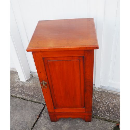Small Arts & Crafts Mahogany Bedside Cabinet