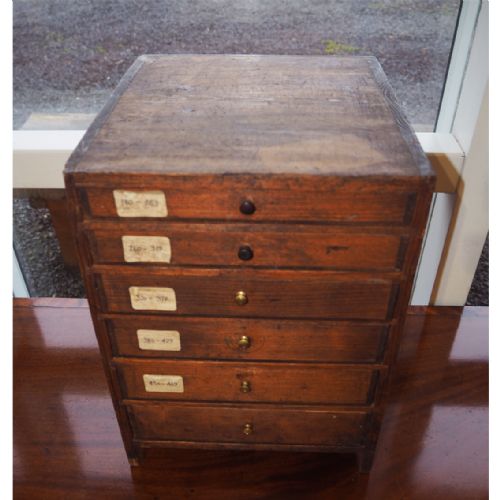 Watchmakers Pine Watch Glass Cabinet