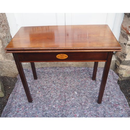 George 3rd Scottish Mahogany Tea Table