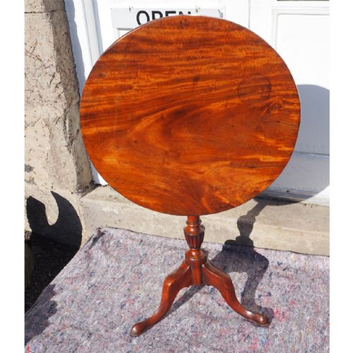 Small 18th Century Mahogany Tripod Table