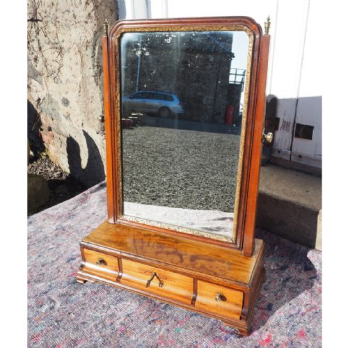 George Lll Mahogany Dressing Table Mirror