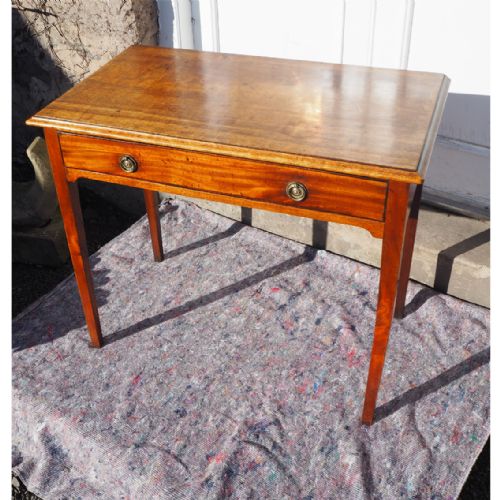 Good George 3rd Mahogany Side Table