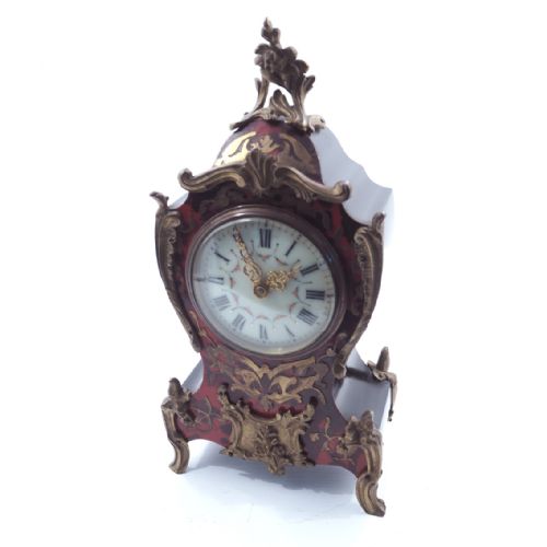 19th Century French Boulle Mantel Clock