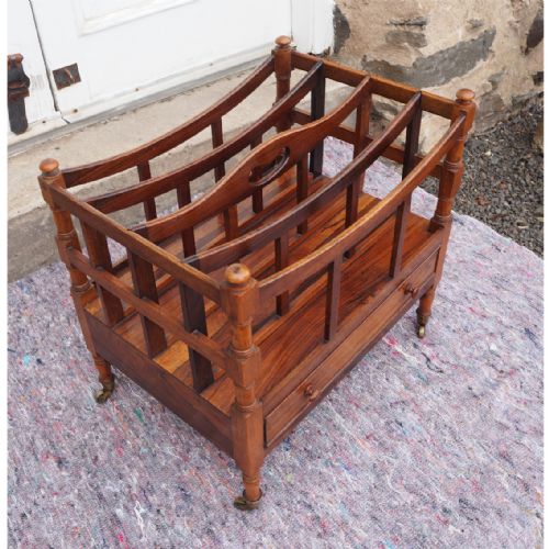 Regency Rosewood Canterbury / Magazine Holder