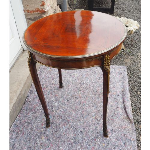 fig 1. MID 19th CENTURY KINGWOOD & ORMULU CENTRE TABLE