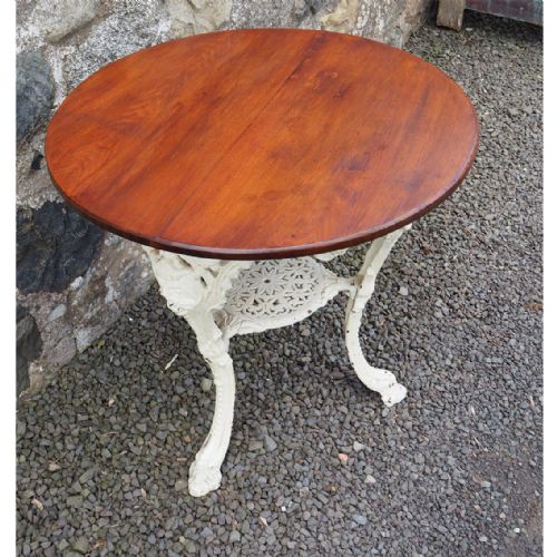 Victorian "The Viking" Cast Iron Pub Table