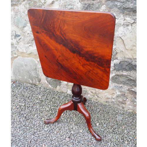 Fine George II Mahogany Tripod Table