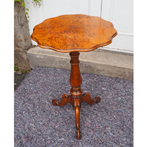 Country House Burr Oak Wine Table