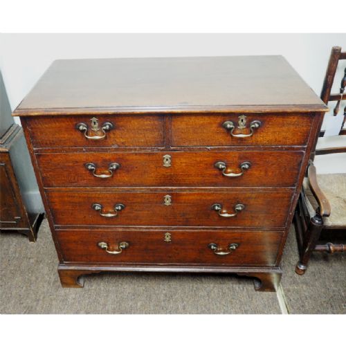 18th Century Georgian Oak Chest of Drawers