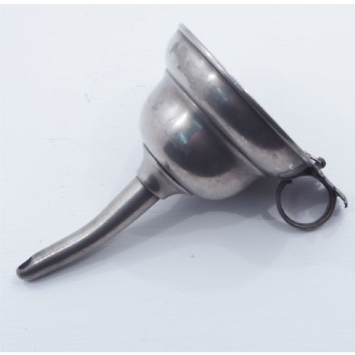 Rare Victorian Pewter Wine Funnel