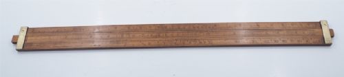 Early Dring & Fage Boxwood Excise Rule