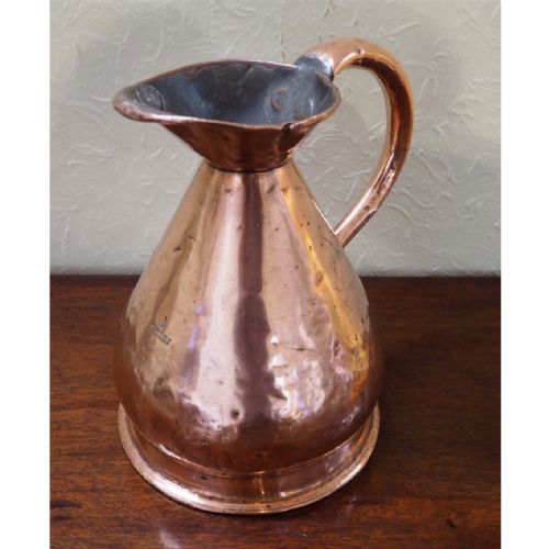 Victorian Half Gallon Copper Measure