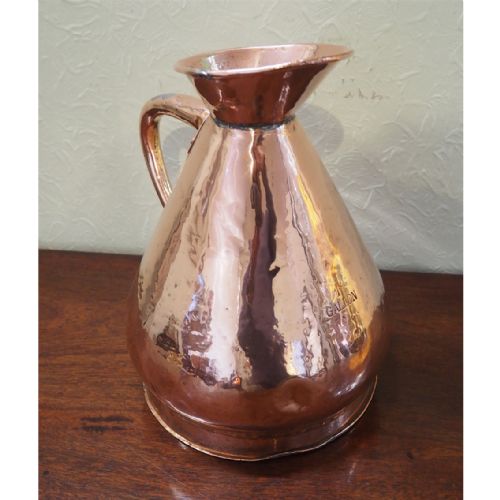 Early Victorian 1 Gallon Copper Measure