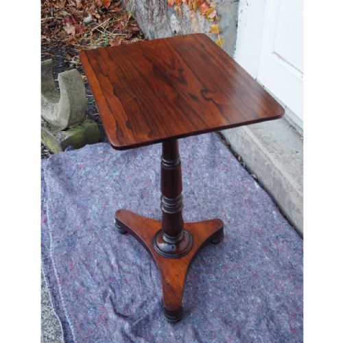 Regency Rosewood Wine Tripod Table