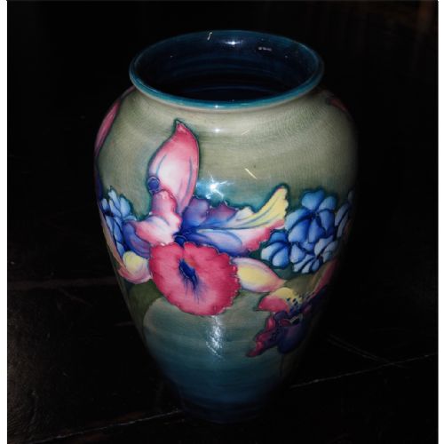 Impressive Large Moorcroft Orchids Vase